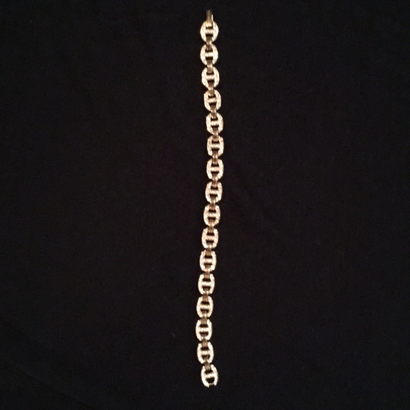 MICHAEL KORS Gold Tone Rhinestone Bracelet - Picture 2 of 3